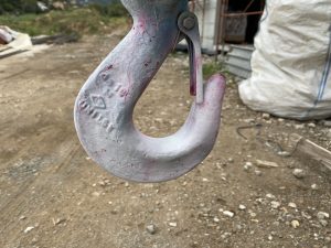 Verifica integrità del gancio presa